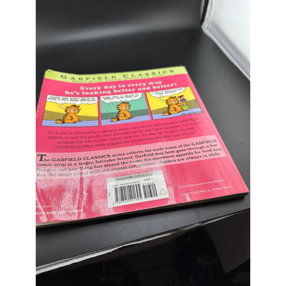 Oversized Garfield Rounds Out Book 16 2008 First Color Edition Ex Library READ - Picture 2 of 16